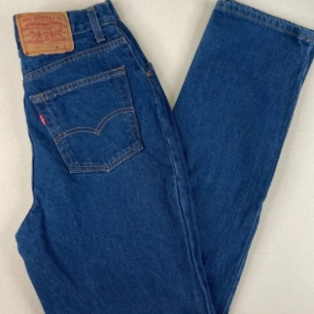 Levi's Vintage 80s Mom High Rise Jeans Size 26 Actual Waist 18505 Made in USA
